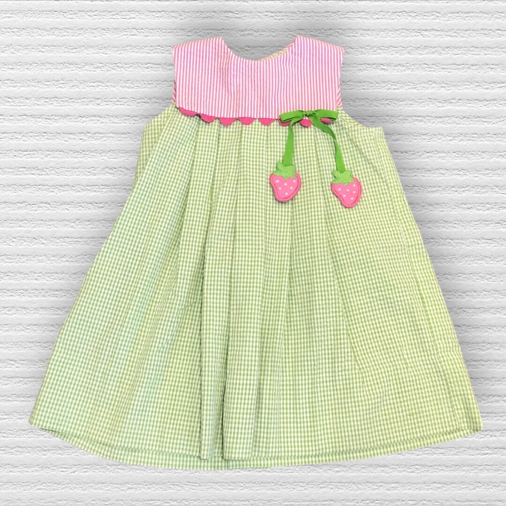 Peaches ‘N Cream | Strawberry | Seersucker | Dress